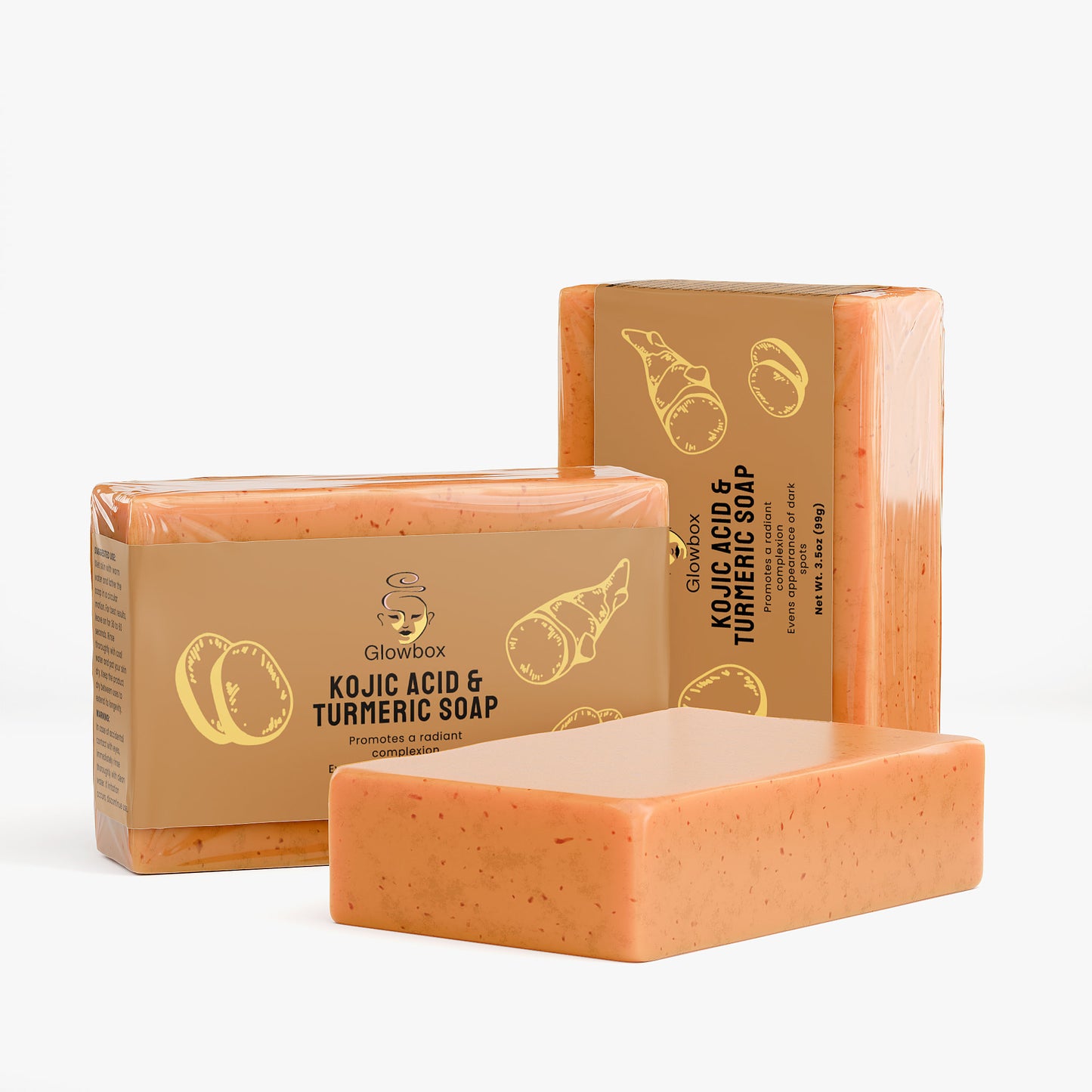 Kojic Acid & Turmeric Soap
